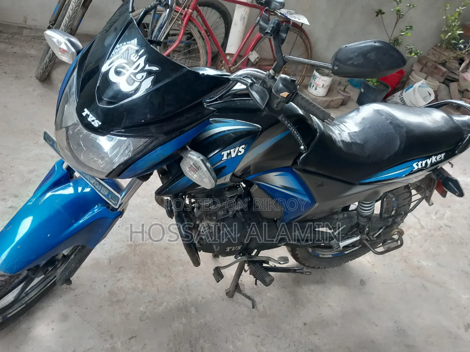 TVS Stryker 125 2018 Blue