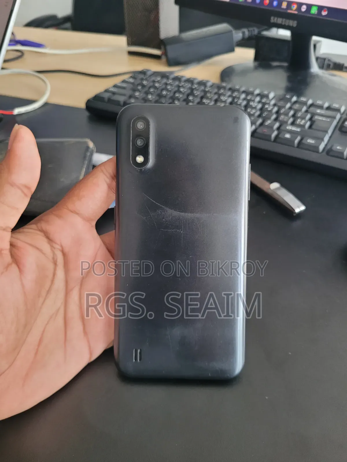 Samsung Galaxy A01 16 GB Black