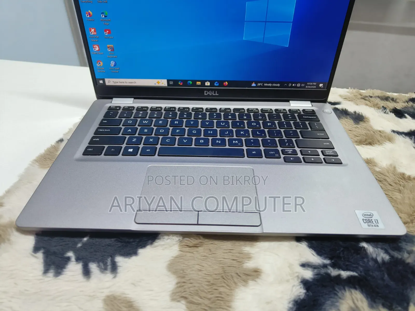 Laptop Dell Latitude 5310 8GB Intel Core I7 SSD 256GB