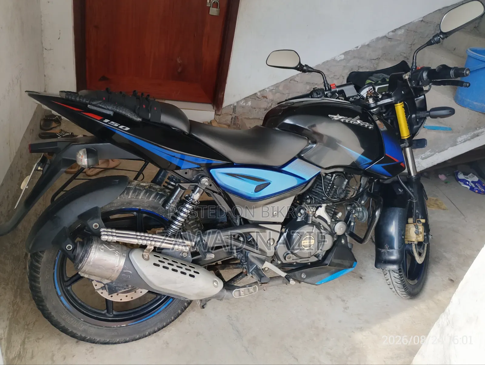 Bajaj Pulsar 150 2018 Blue