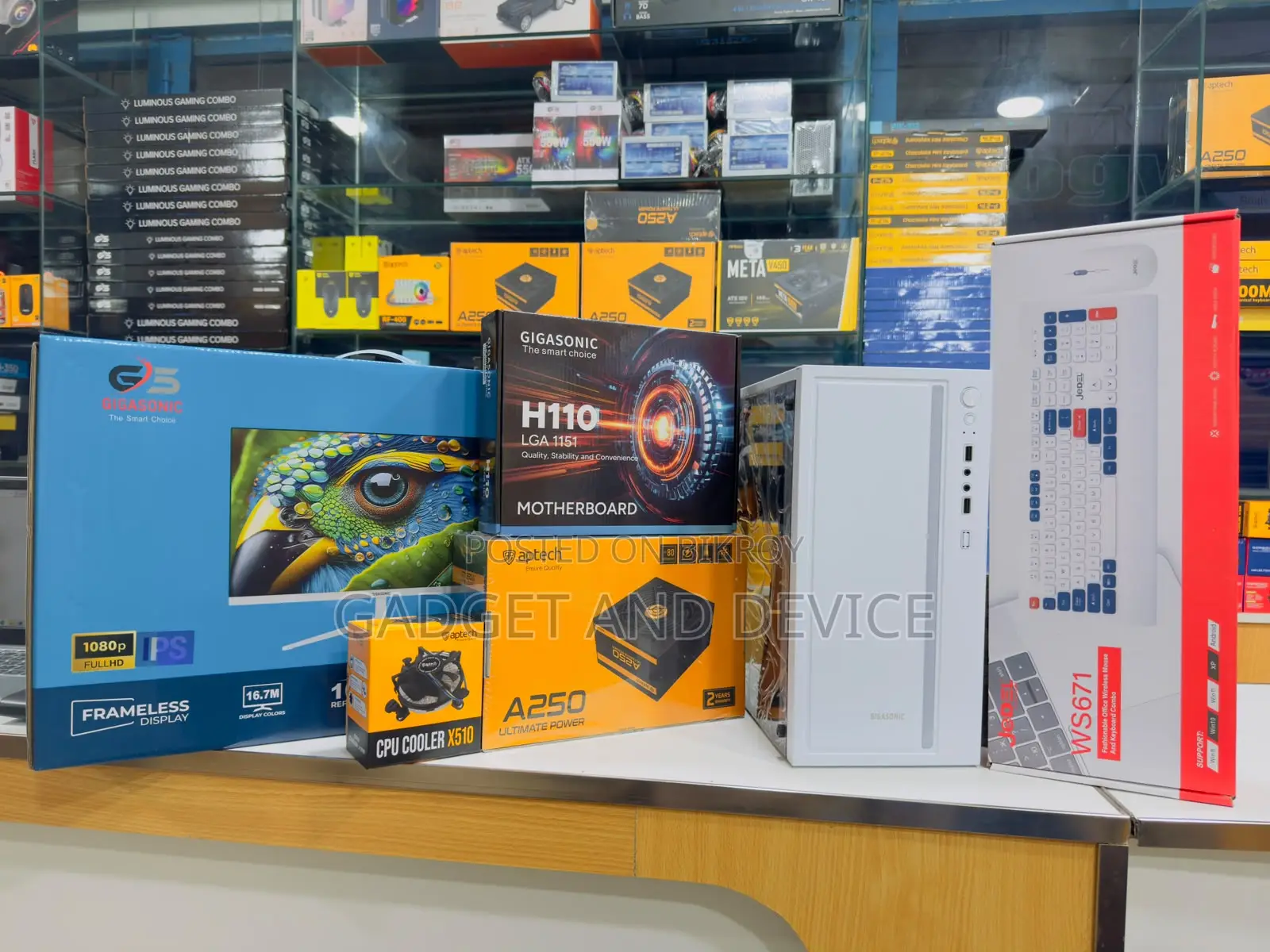 New Desktop Computer 8GB Intel Core i5 SSD 128GB