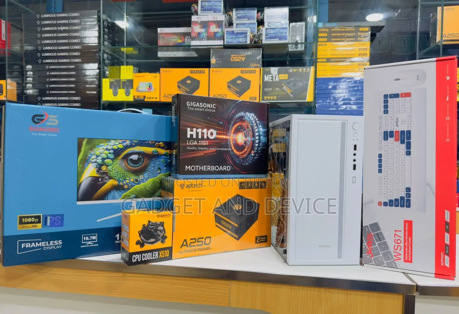 New Desktop Computer 8GB Intel Core i5 SSD 128GB