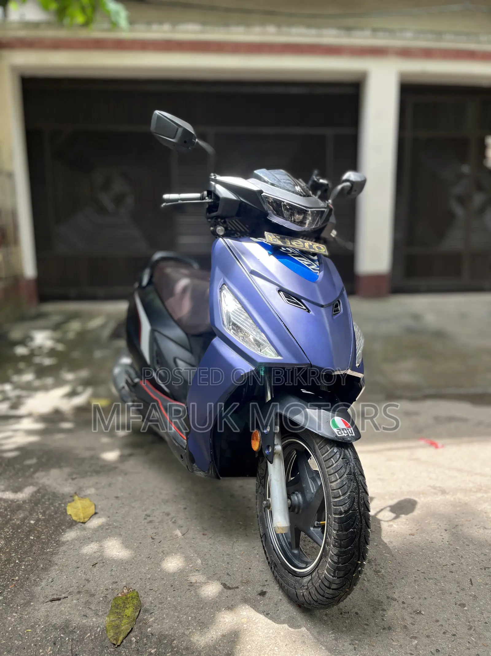 Hero Maestro Edge 110cc Scooty 2025 Blue