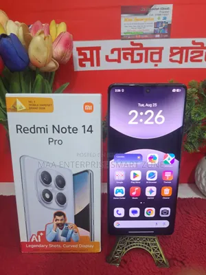 Xiaomi Redmi Note 14 Pro 256 GB Black