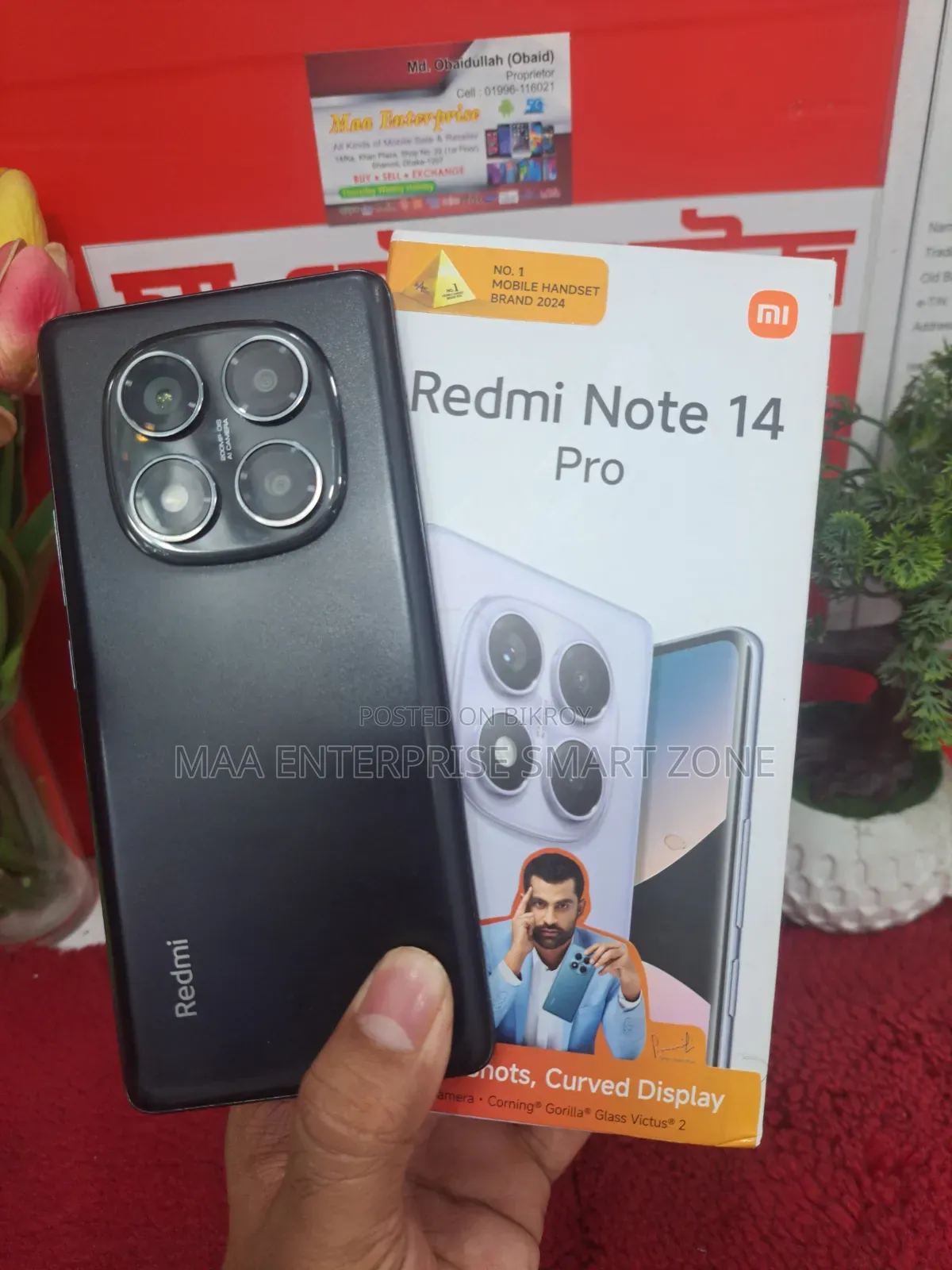 Xiaomi Redmi Note 14 Pro 256 GB Black