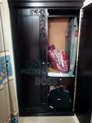 Almirah Two Doors Malaysian Processing Wood Board