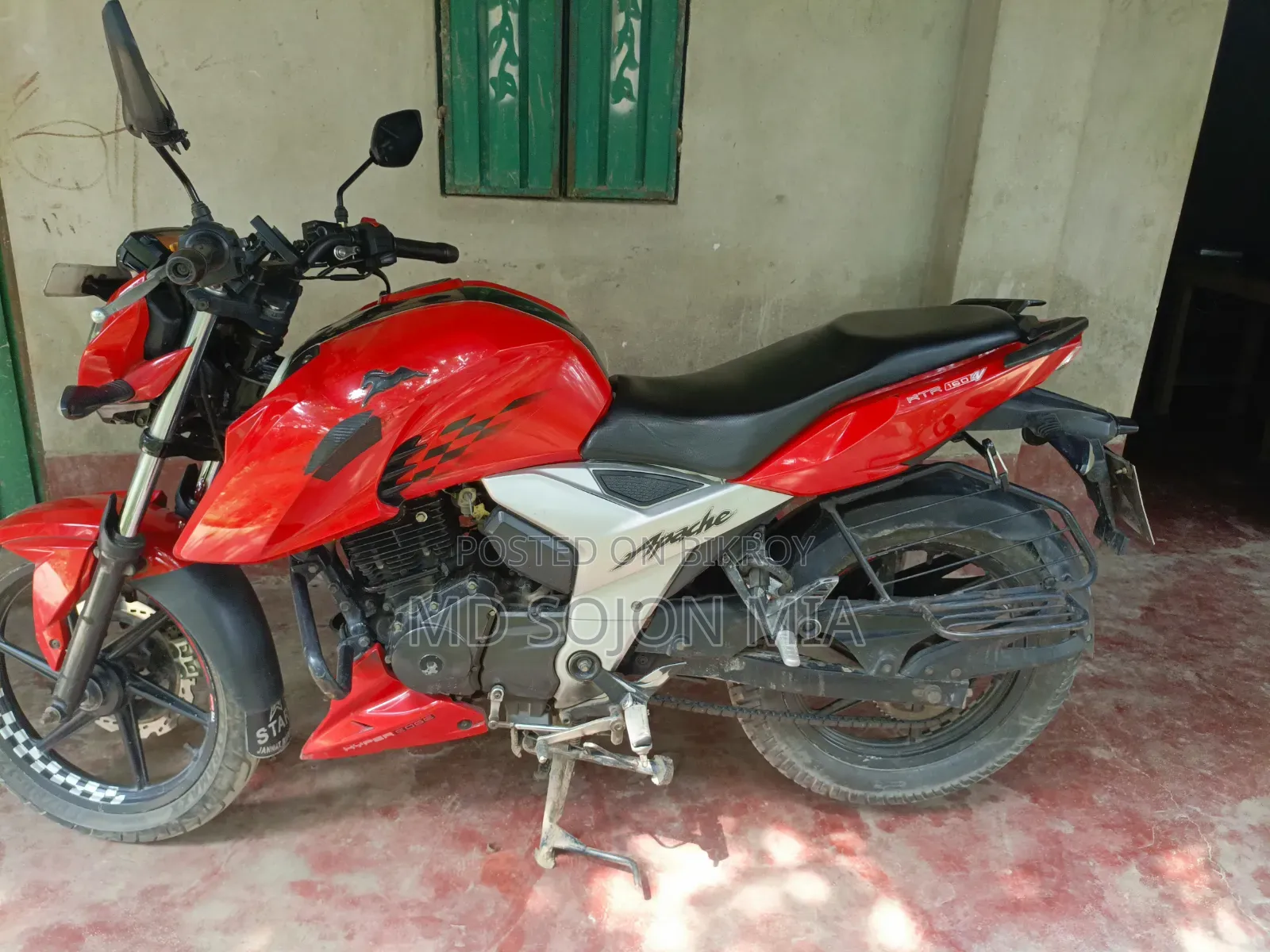 TVS Apache RTR 160 4V Fi 2020 Red