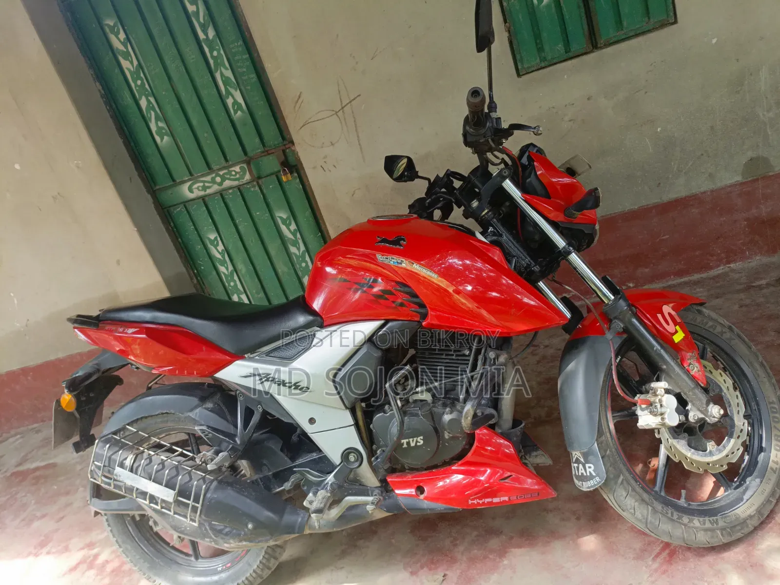 TVS Apache RTR 160 4V Fi 2020 Red