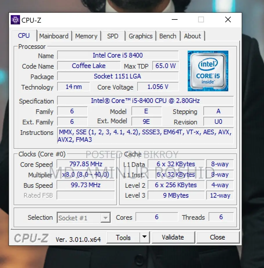 Desktop Computer 16GB Intel Core i5 SSHD+SSD 2T