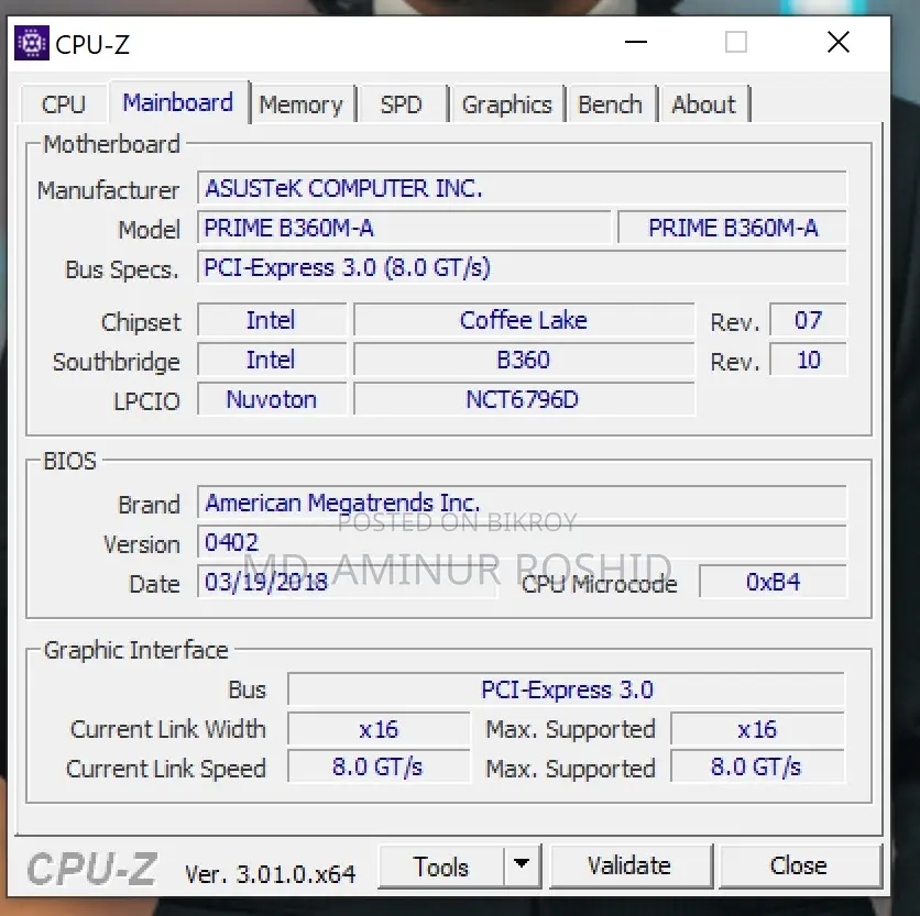 Desktop Computer 16GB Intel Core i5 SSHD+SSD 2T