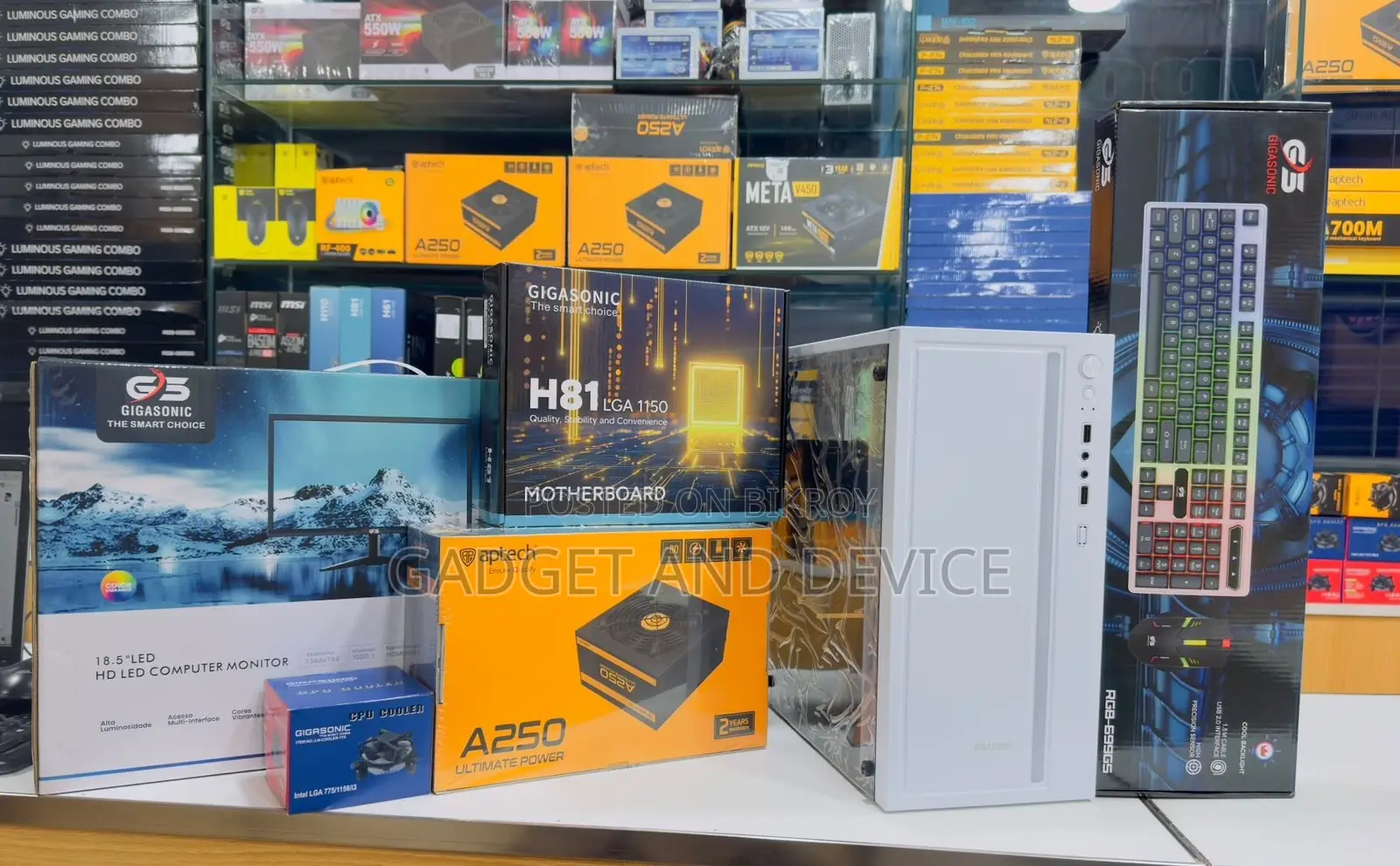 New Desktop Computer 8GB Intel Core i5 SSD 128GB