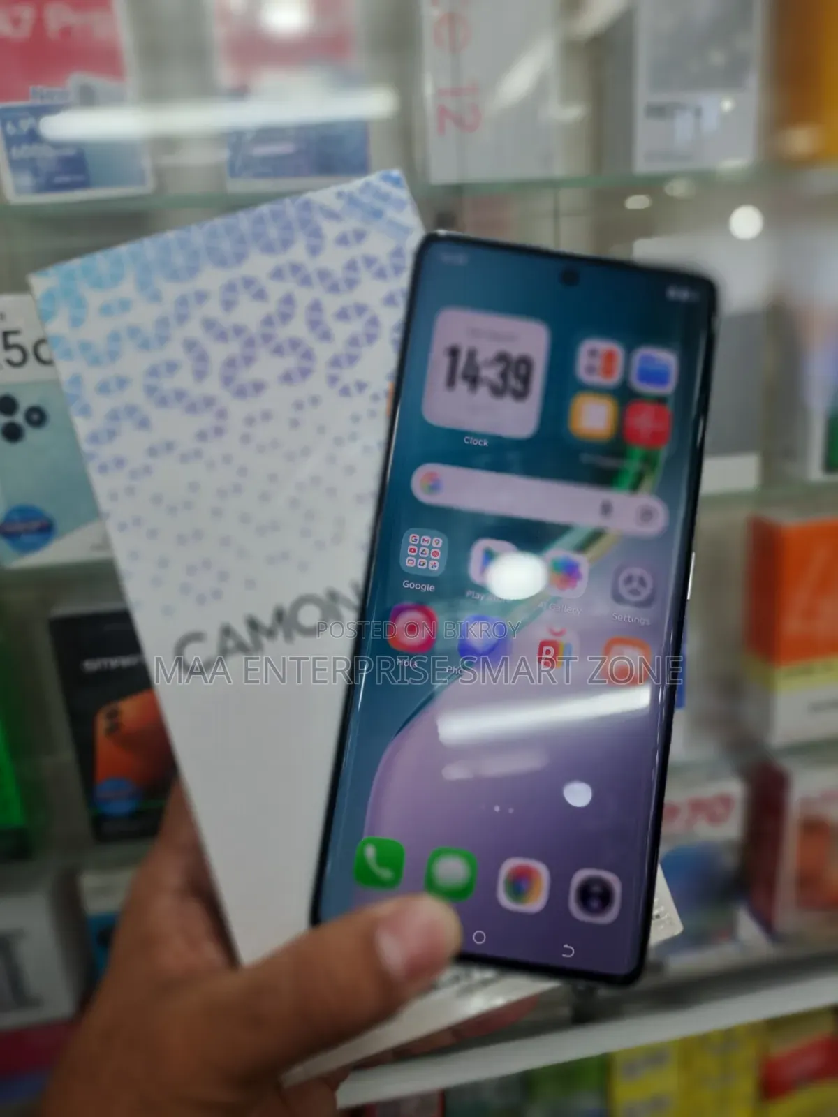 Tecno Camon 40 Pro 4G 256 GB Blue