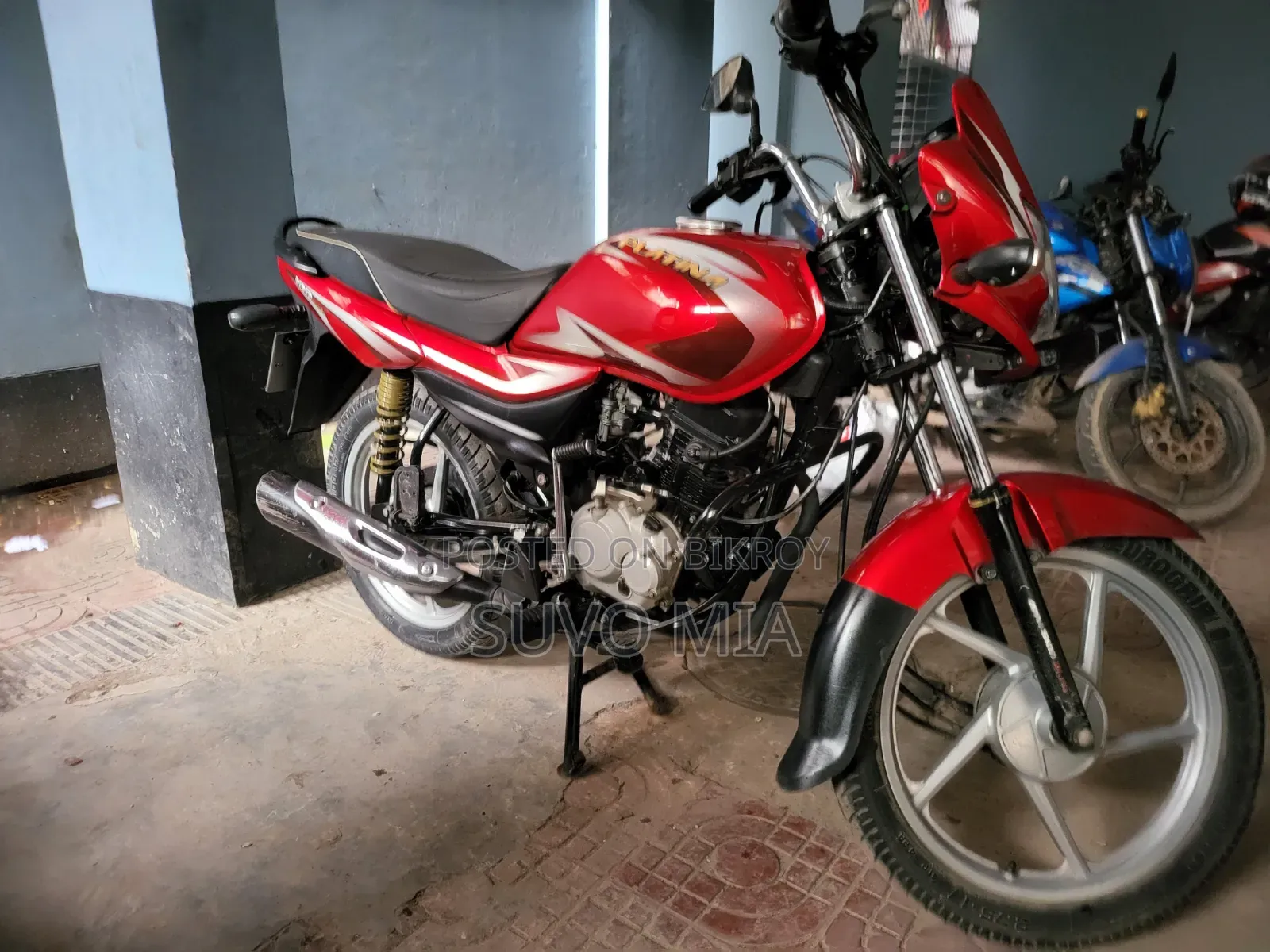 Bajaj Platina 110 ES 2021 Red