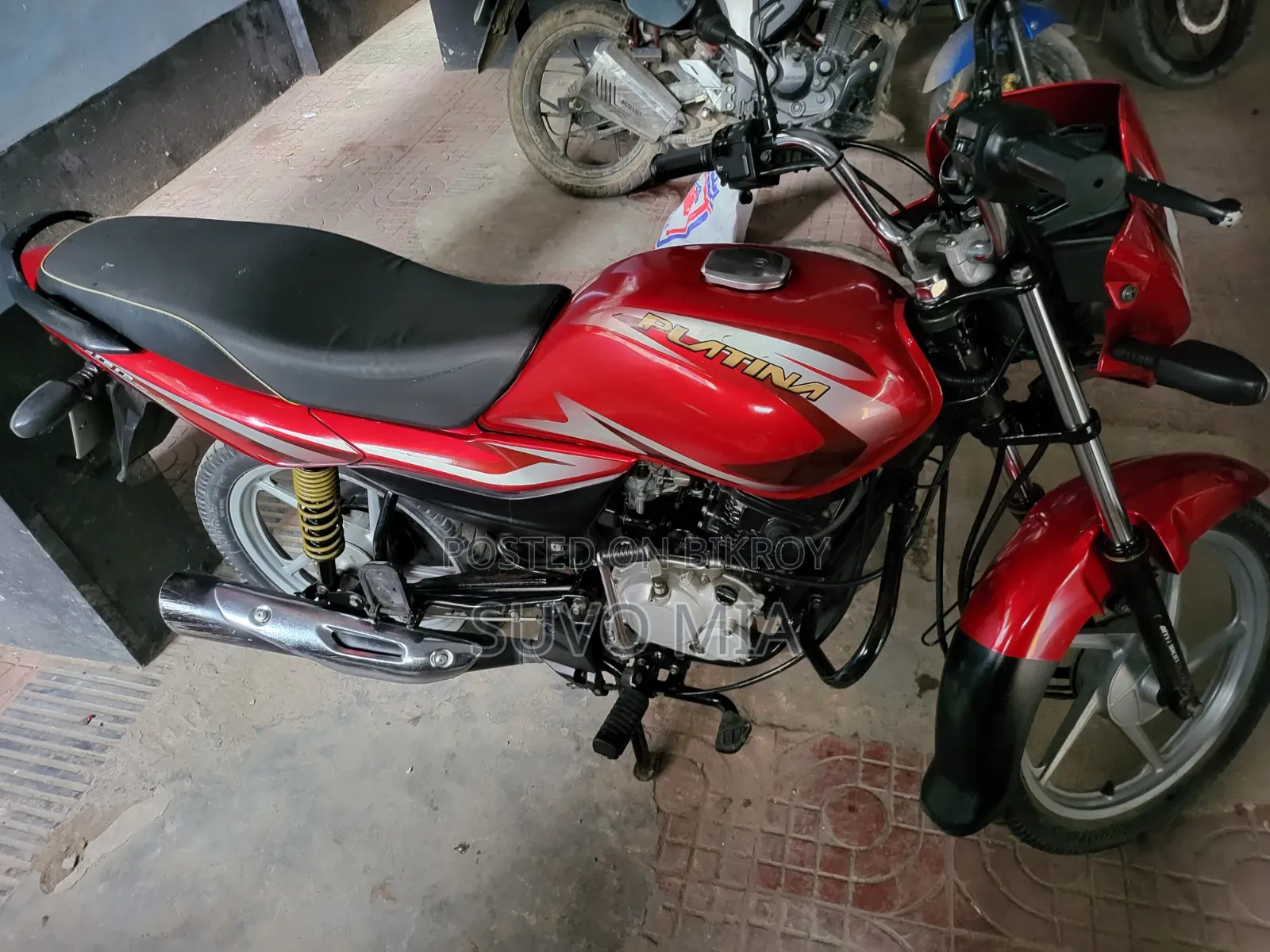 Bajaj Platina 110 ES 2021 Red