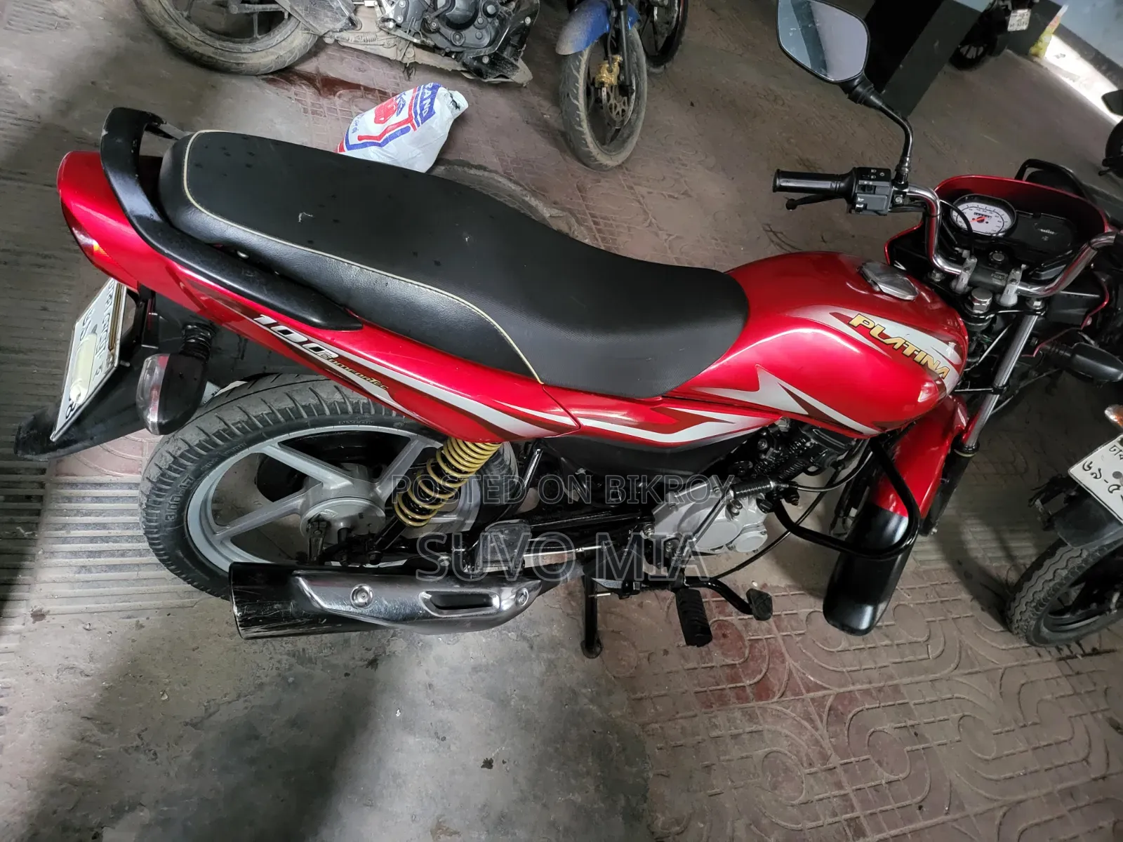 Bajaj Platina 110 ES 2021 Red