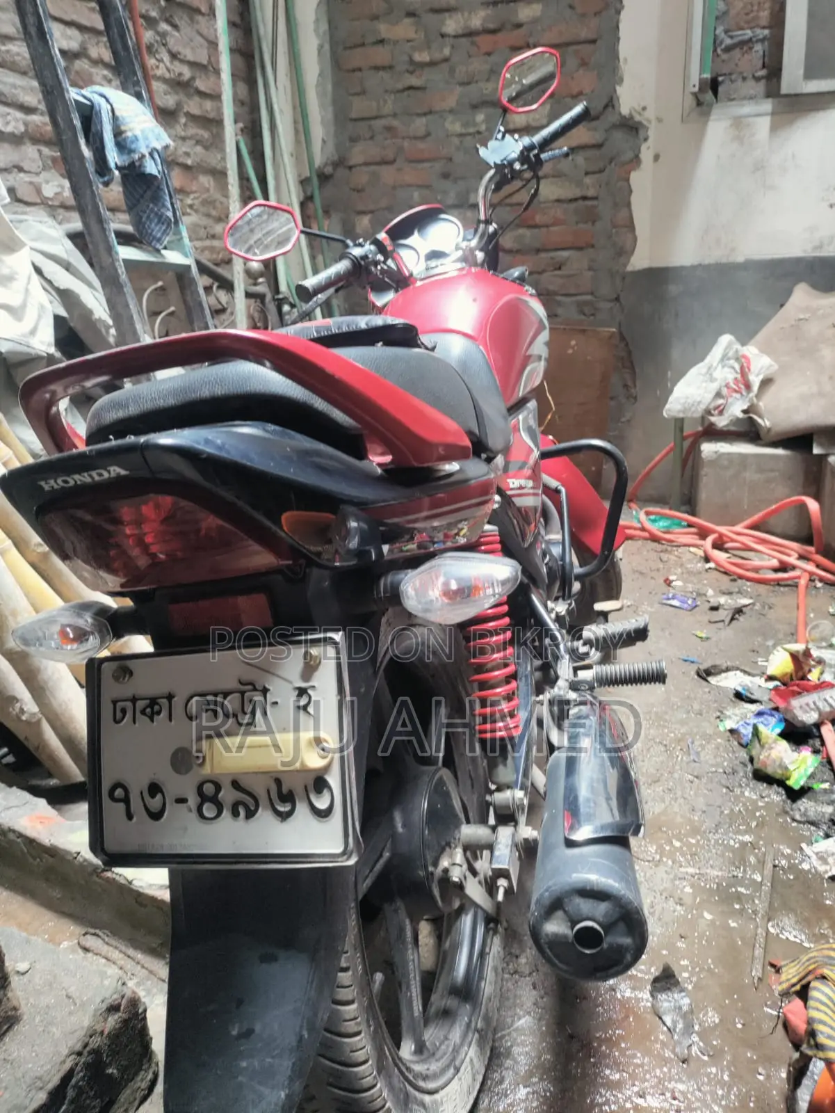হোন্ডা ড্রিম নিও ২০২৪ লাল