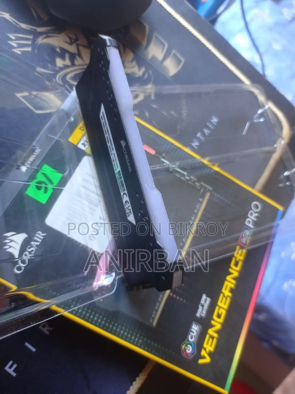 Corsair Vengeance RGB Pro 16 GB 3200MHz DDR4, Original Box
