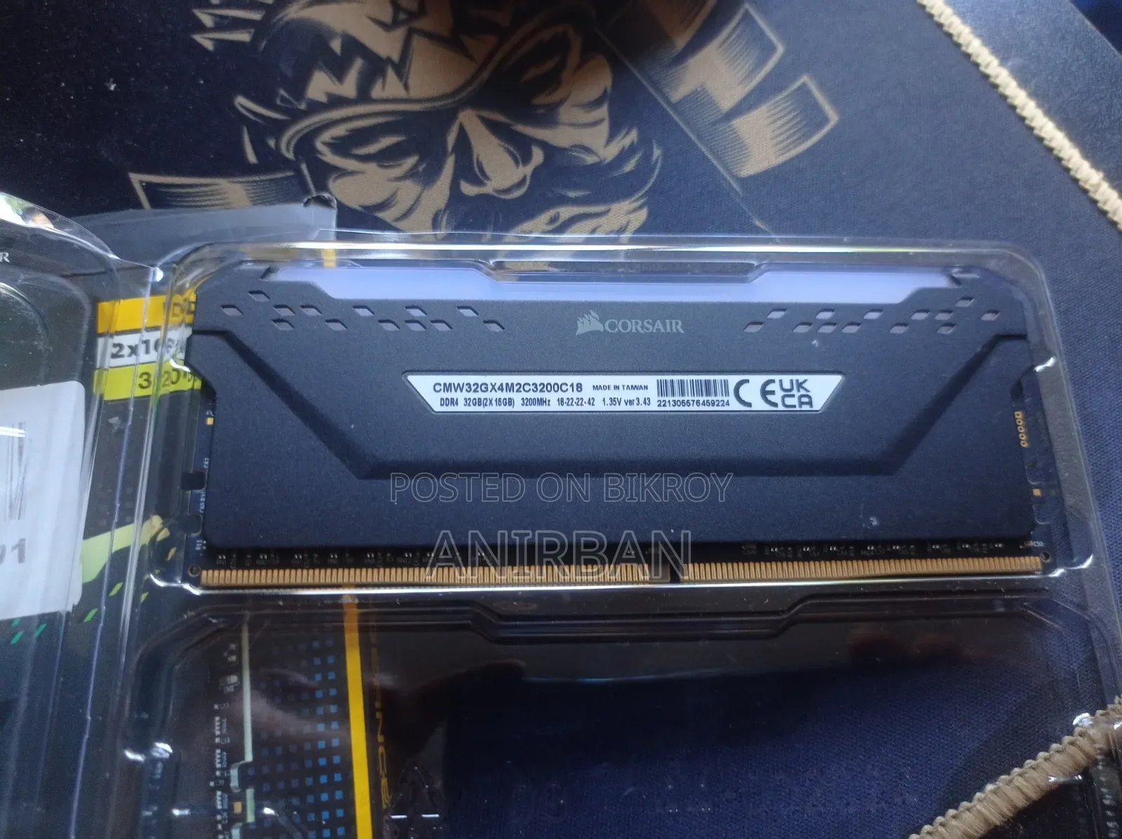 Corsair Vengeance RGB Pro 16 GB 3200MHz DDR4, Original Box