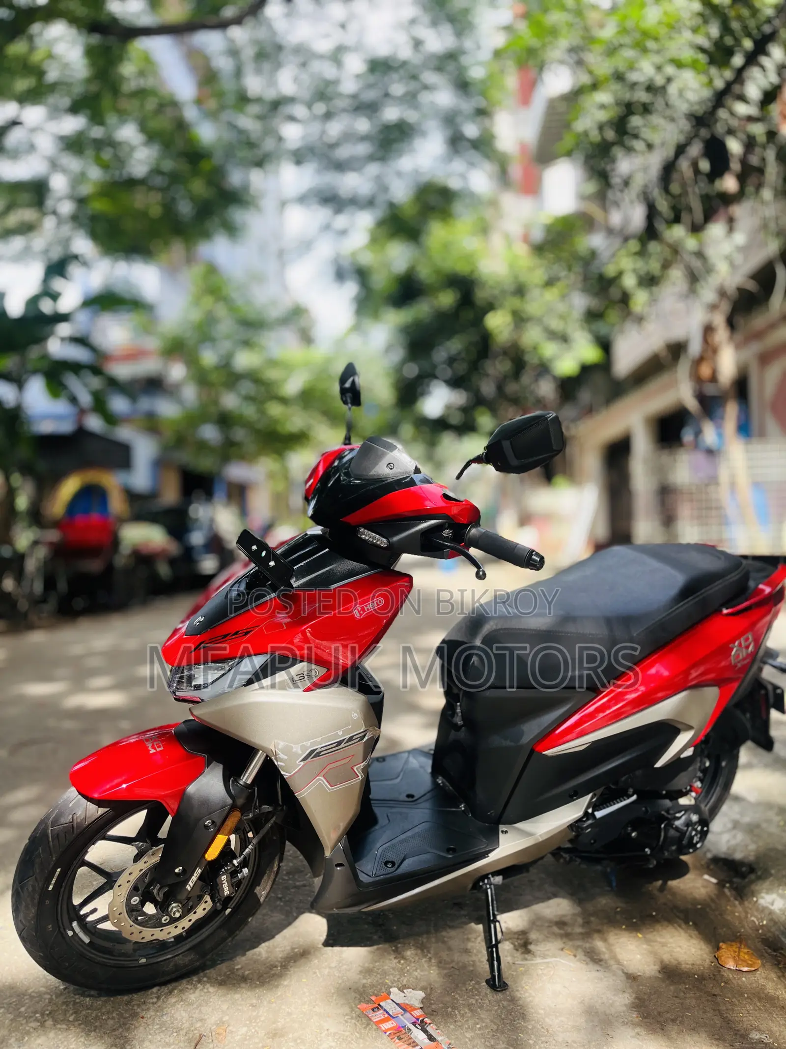 হিরো জুম ১২৫ ২০২৬ লাল