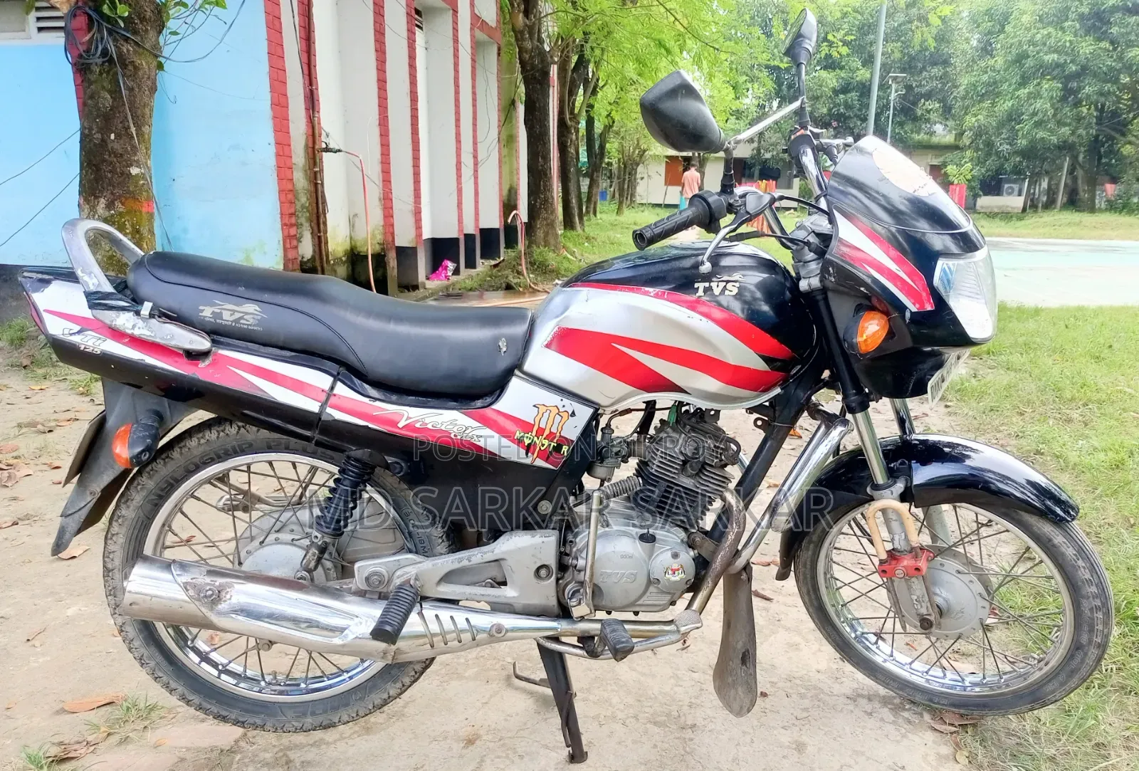 টিভিএস স্ট্রাইকার ১২৫ ২০০৪ ব্ল্যাক