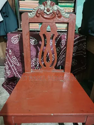 Dining table with 6 chairs and dressing table will be sold urgently.