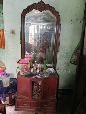Dining table with 6 chairs and dressing table will be sold urgently.