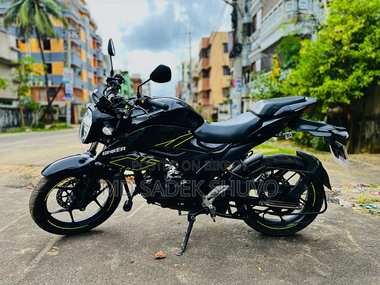 Suzuki Gixxer 2025 Black