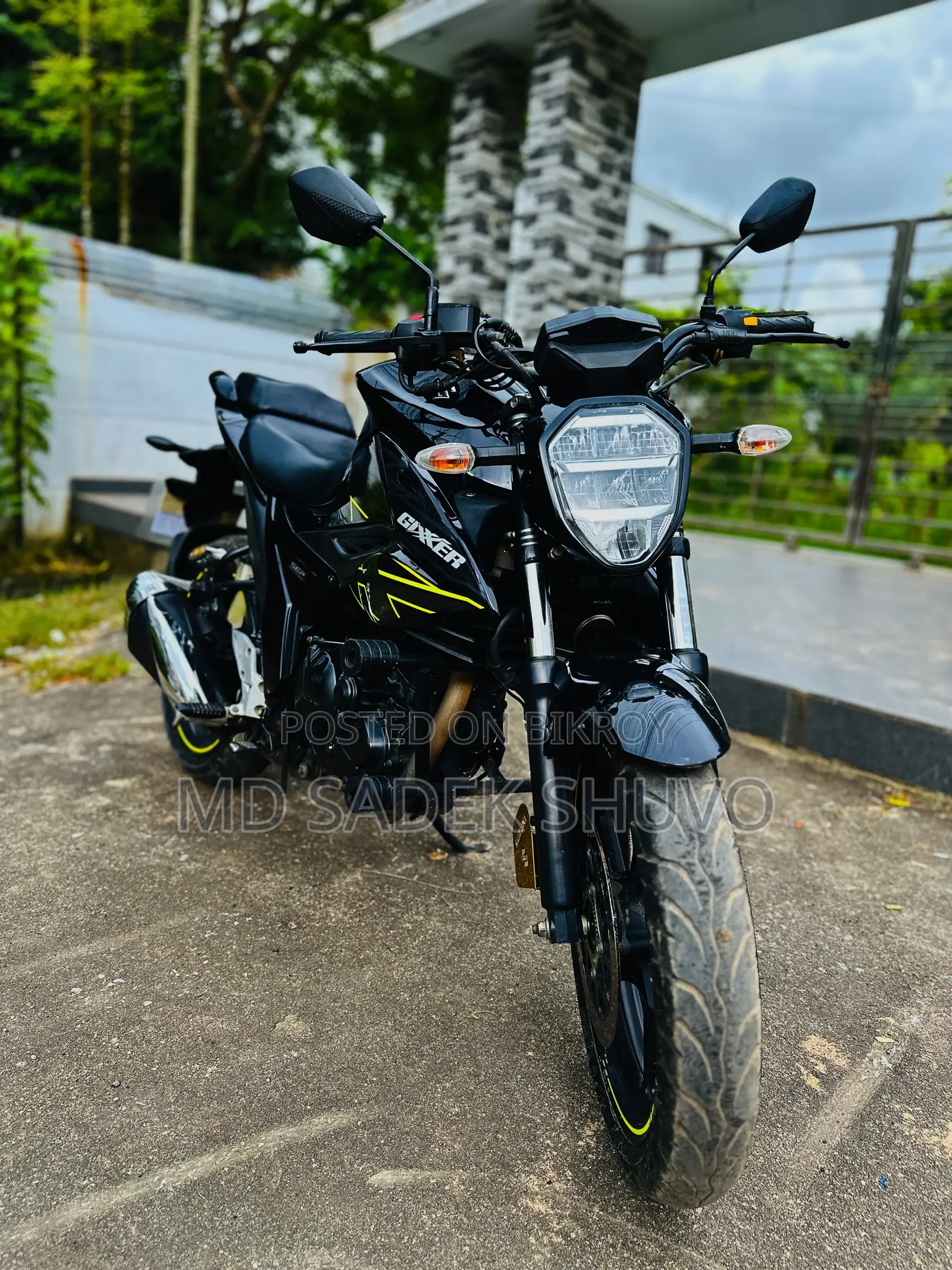 Suzuki Gixxer 2025 Black