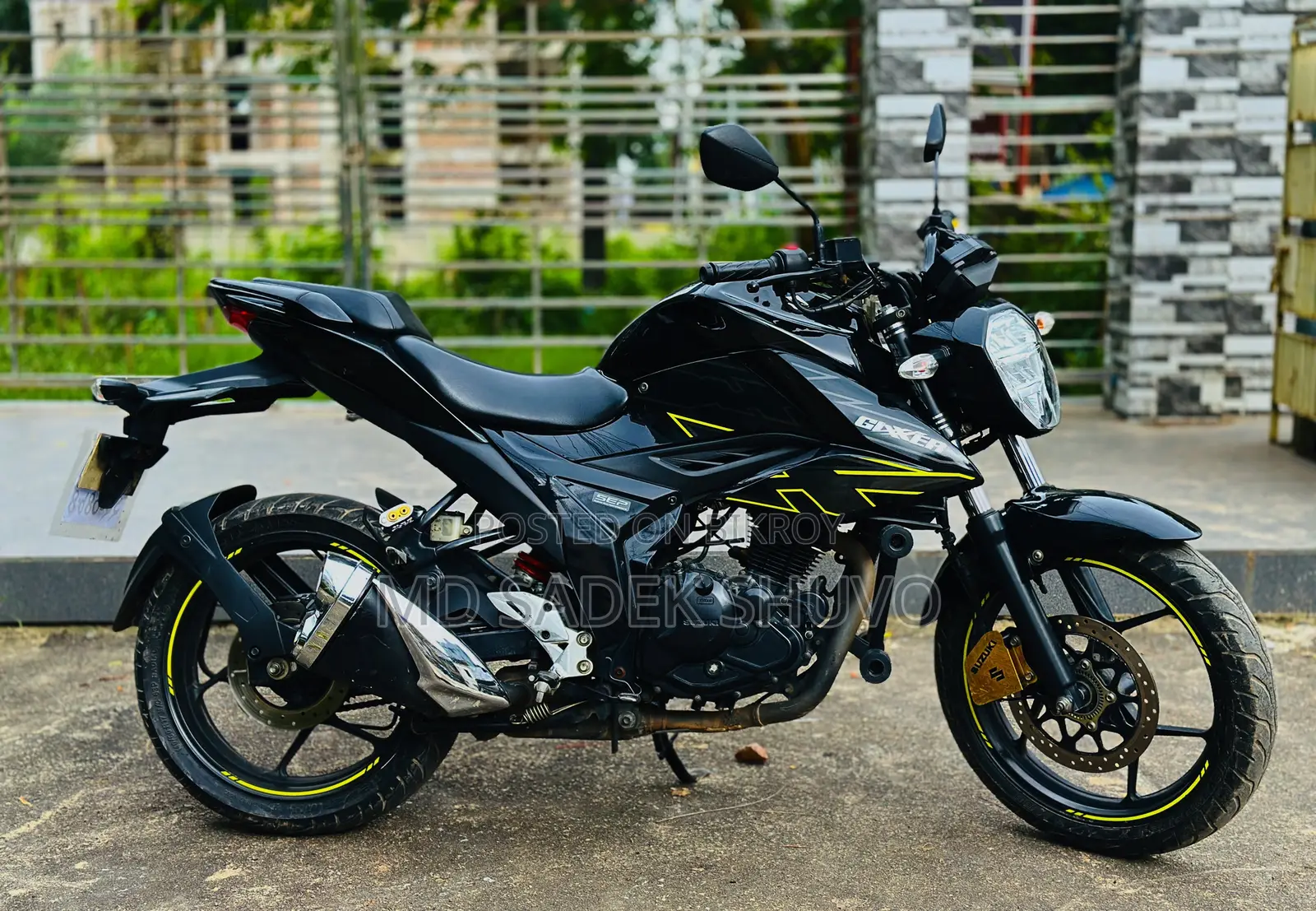 Suzuki Gixxer 2025 Black