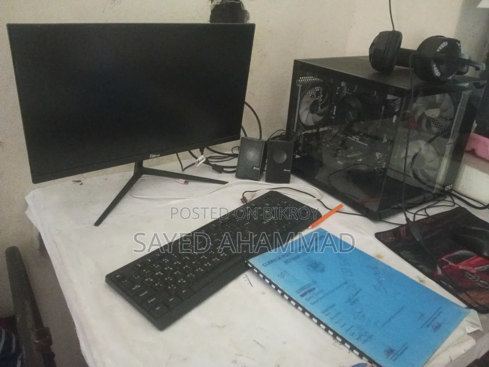 Desktop Full Gaming/Setup PC for Sale – Super Fresh Condition!
