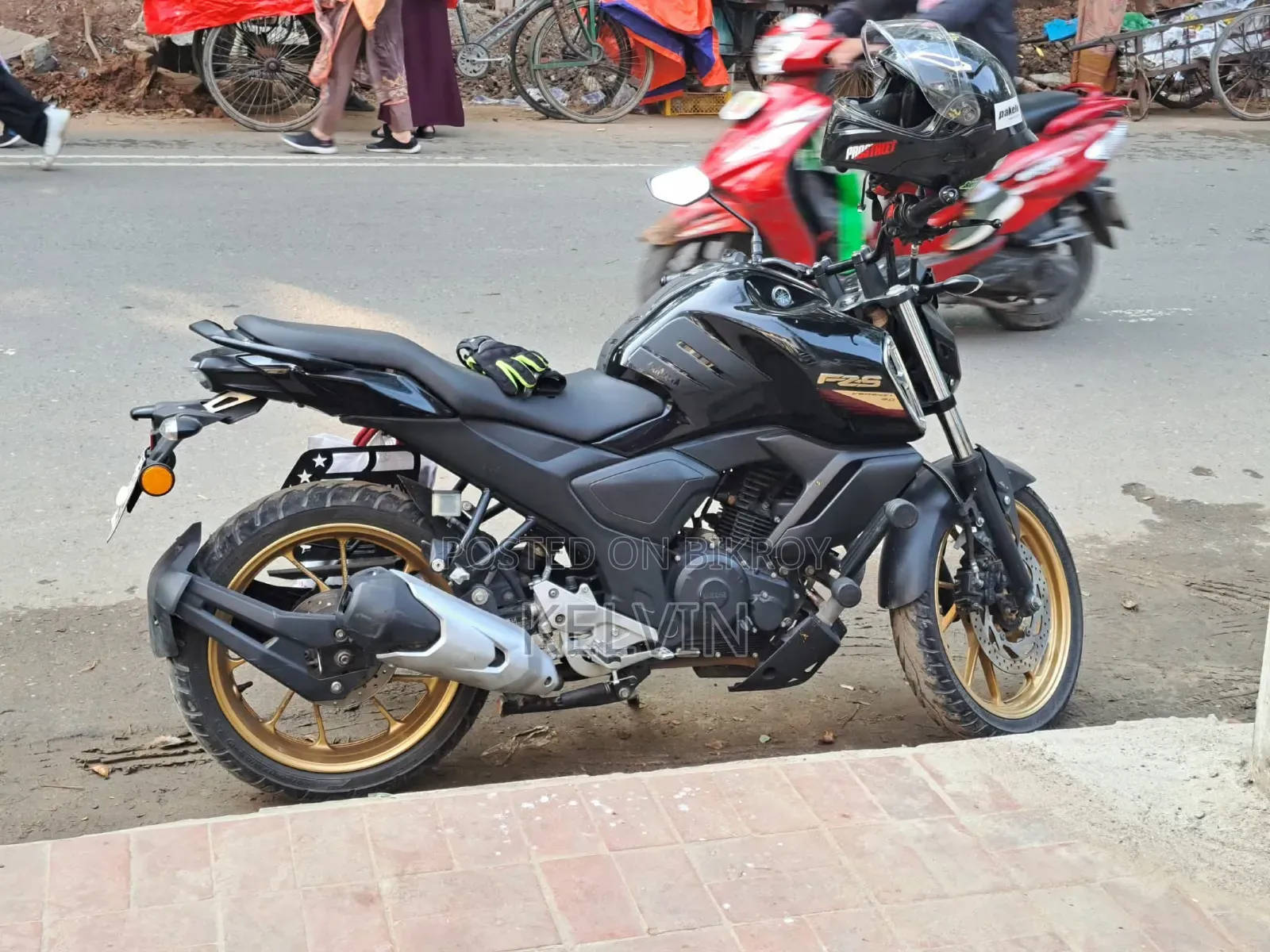 Yamaha FZS V3 2024 Black
