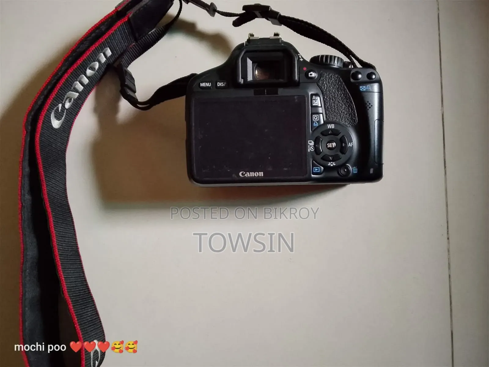 1. Canon EOS 550D DSLR & 2. Samsung Digital Camera