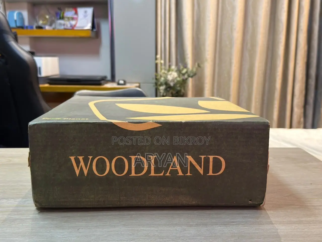 Woodland Tan Leather Boots (Size 41) -Brand New With Original Box