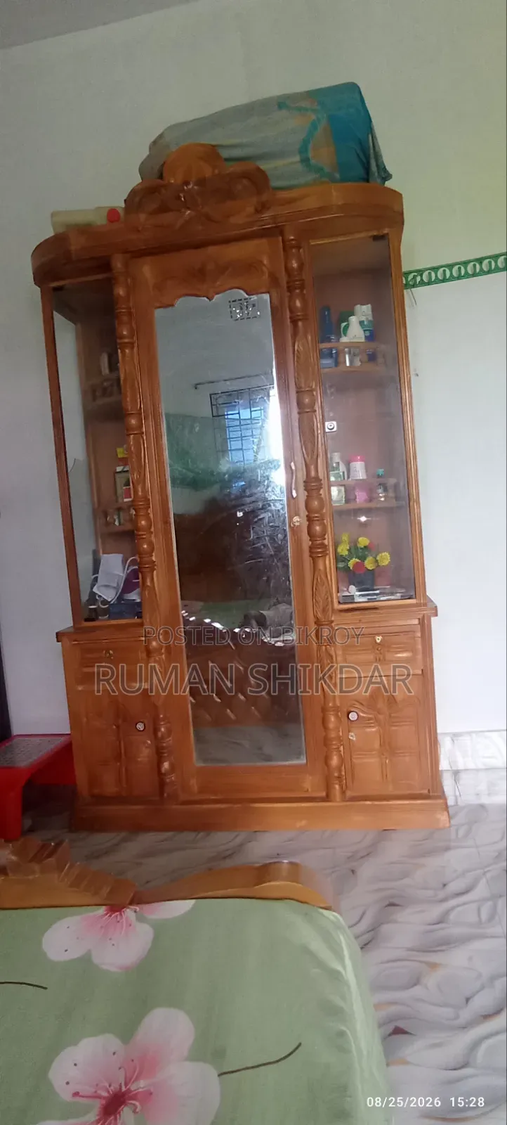 Chittagong Teak Wood Dressing Table