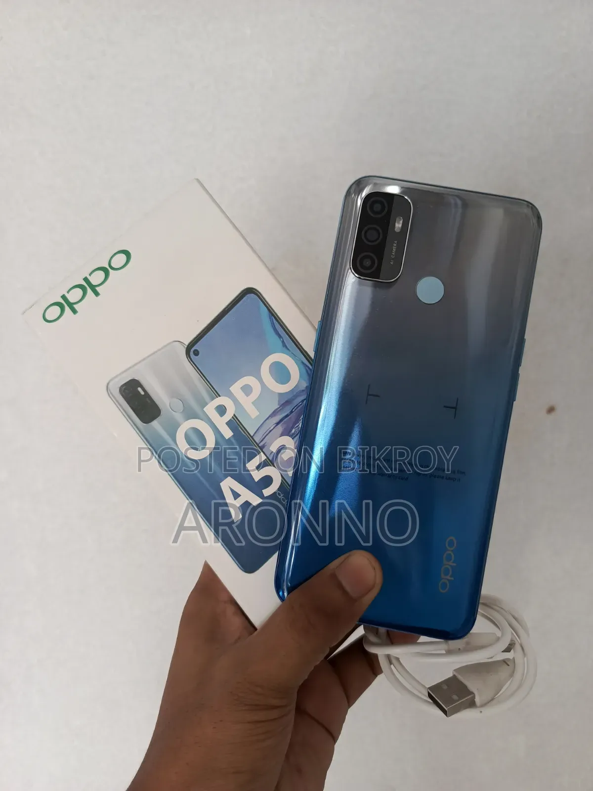 New Oppo A53s 256 GB Blue