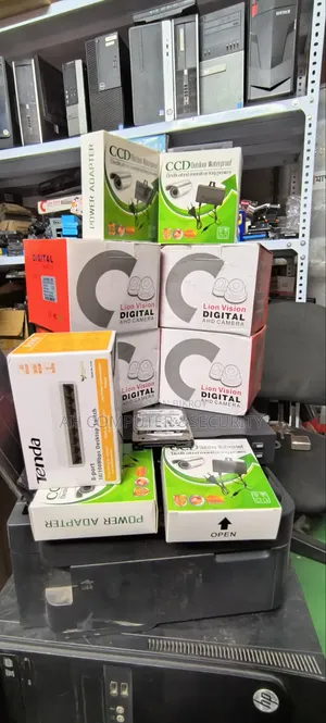 CCTV Camera Package 3mp Camera 8ch NVR HDD Adapter