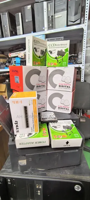 CCTV Camera Package 3mp Camera 8ch NVR HDD Adapter