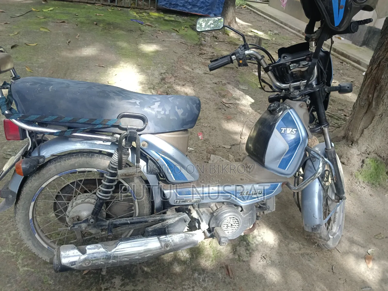 TVS XL 100 Comfort 2022 Blue