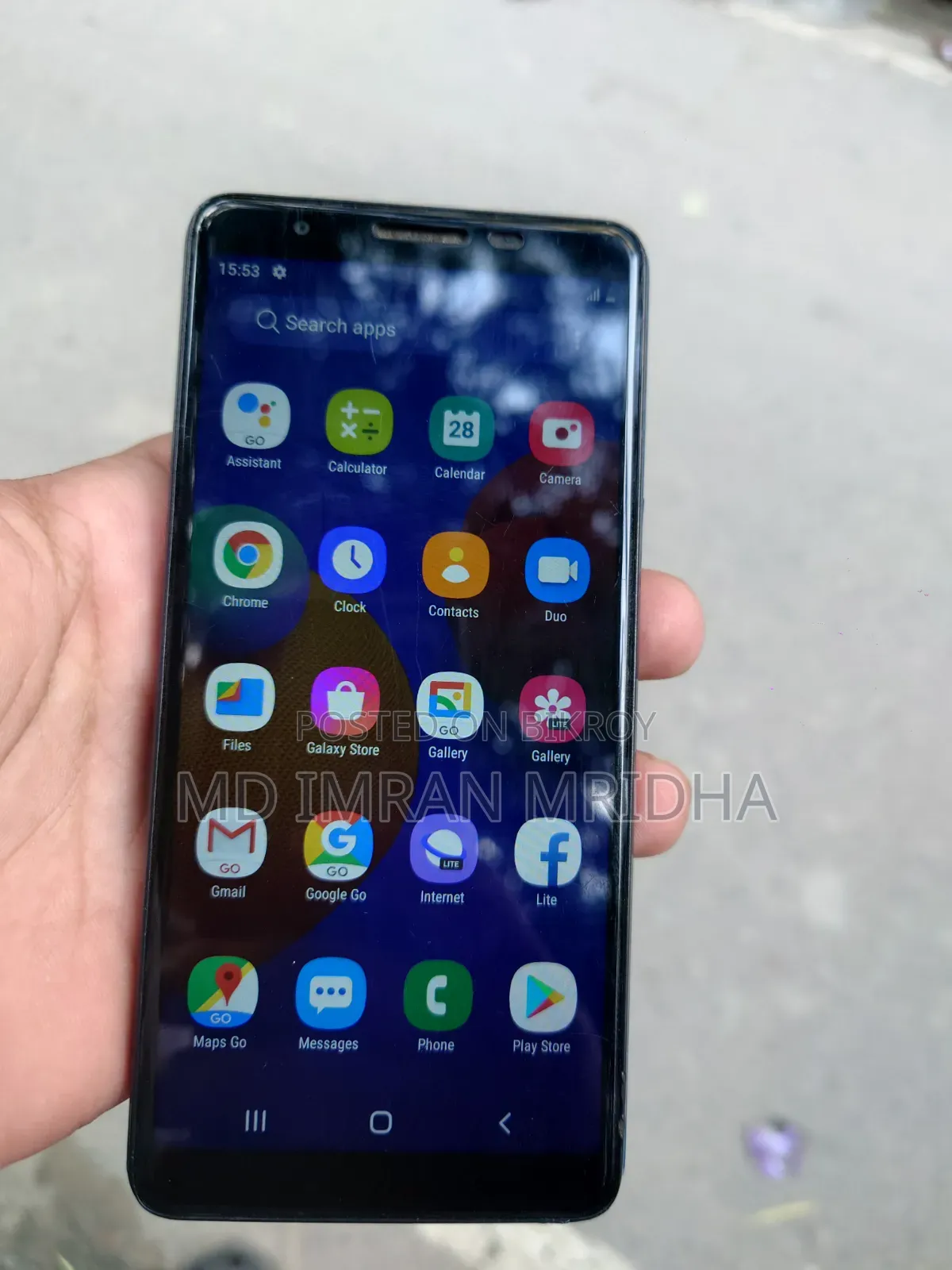 Samsung Galaxy M01 Core 16 GB Blue
