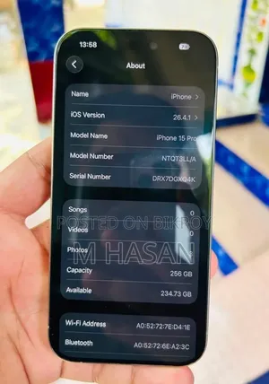 Apple iPhone 15 Pro 256 GB