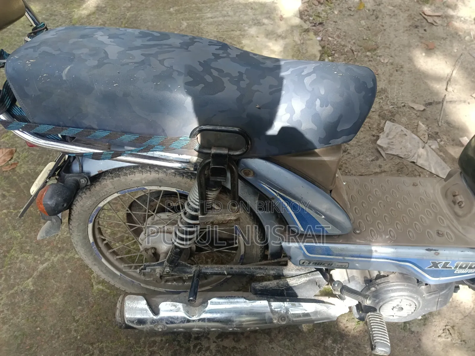 TVS XL 100 Comfort 2022 Blue