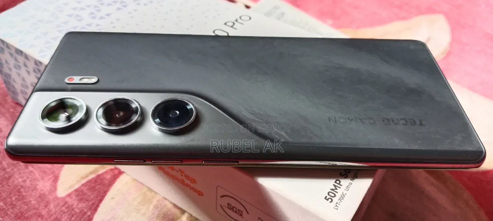 Tecno Camon 40 Pro 4G 256 GB Black