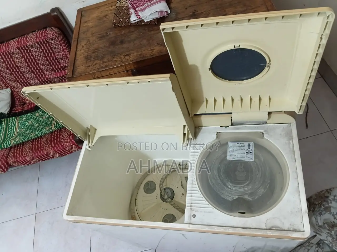 এলজি ৬.৫ কেজি সেমি-অটোমেটিক ওয়াশিং মেশিন