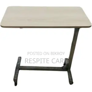 Over Bed Bedside Table with Wheels