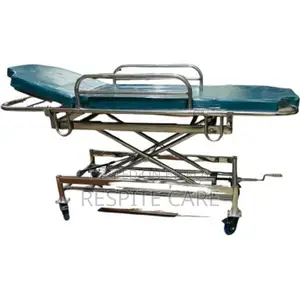 Emergency Height Adjustment Patient Trolley (SS)