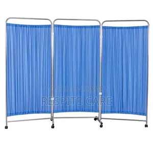 Hospital Patient Bed Side Partition Screen Stand