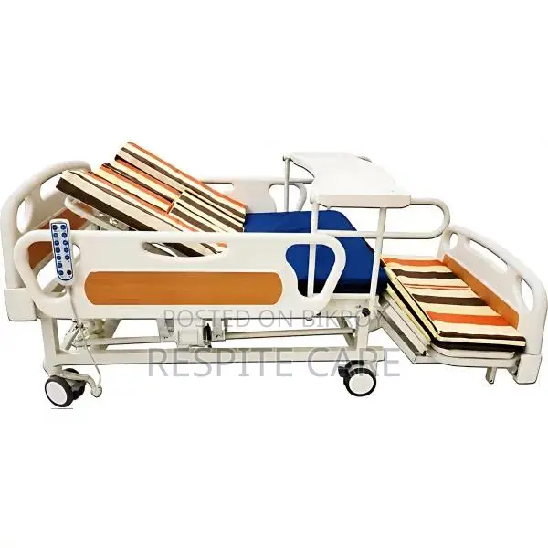 Electric Home Nursing Hospital Bed with Commode