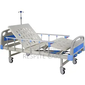 Hospital Bed 2 Manual Crank Central Lock YKB003