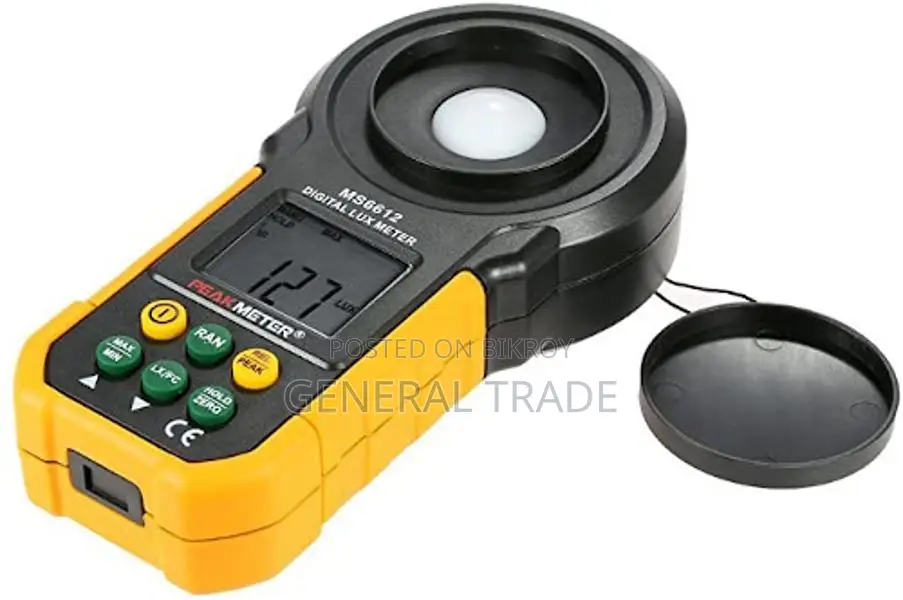 Peakmeter MS6612 Digital 200000 Lux / FC Light Tester