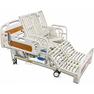 Electric Home Nursing Hospital Bed with Commode